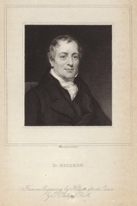 Portrait of David Ricardo  by Thomas Phillips